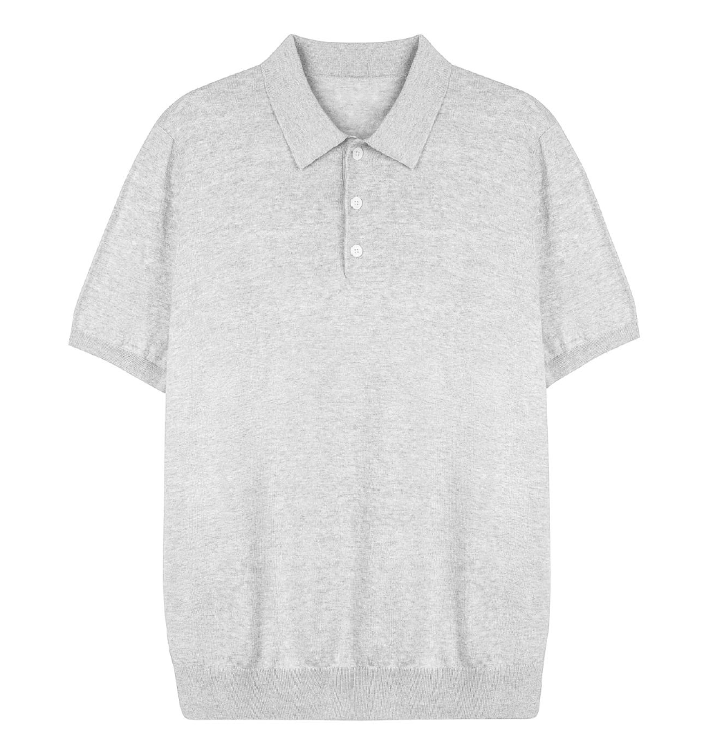 Emilcotoni Linen Cotton Knit Polo - 16G