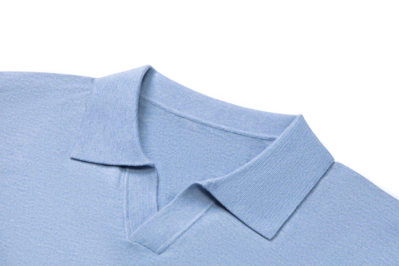 Egyptian Cotton GIZA45 Yarn Knitting Shirt