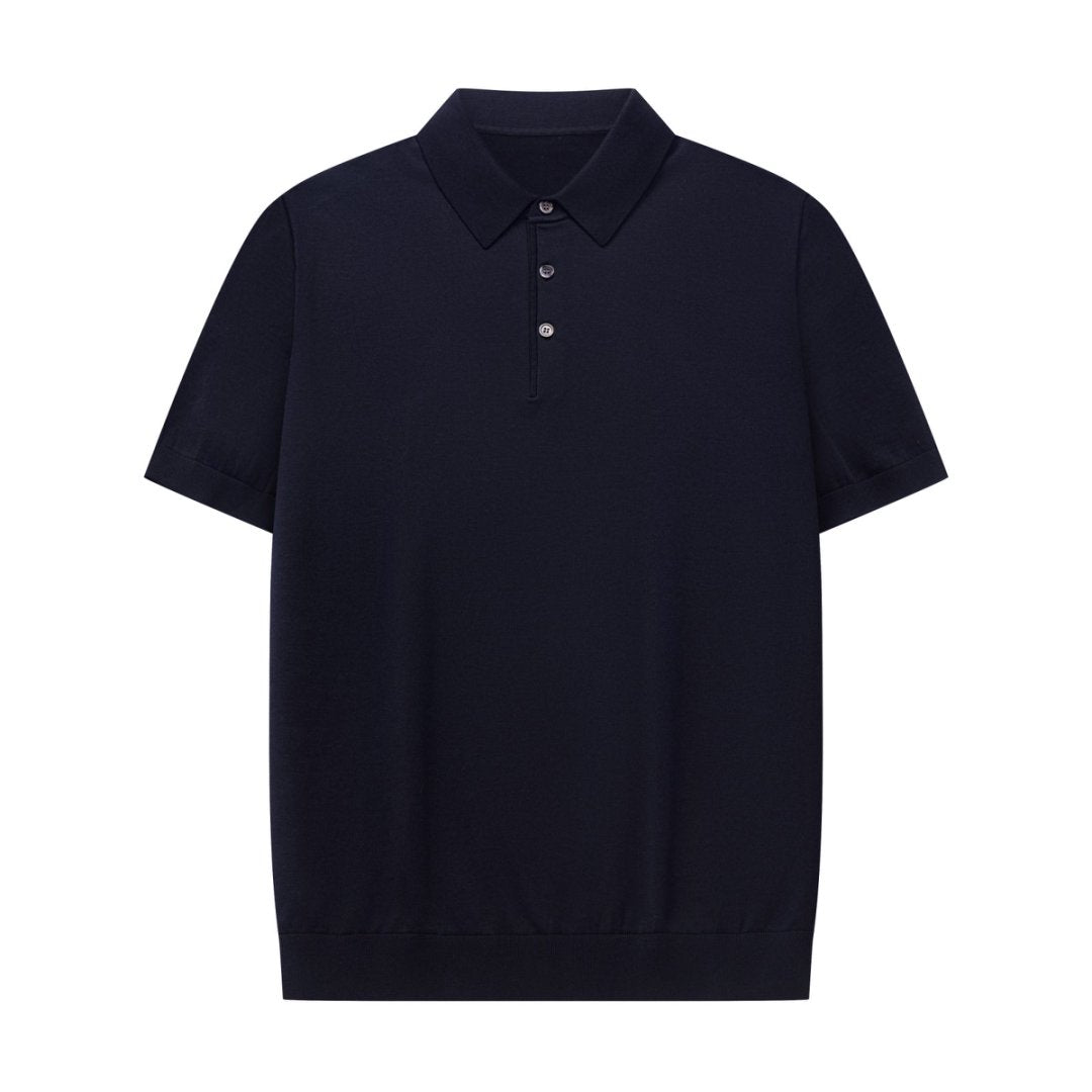 Silk Cotton 16G Yarn Kitting Shirt