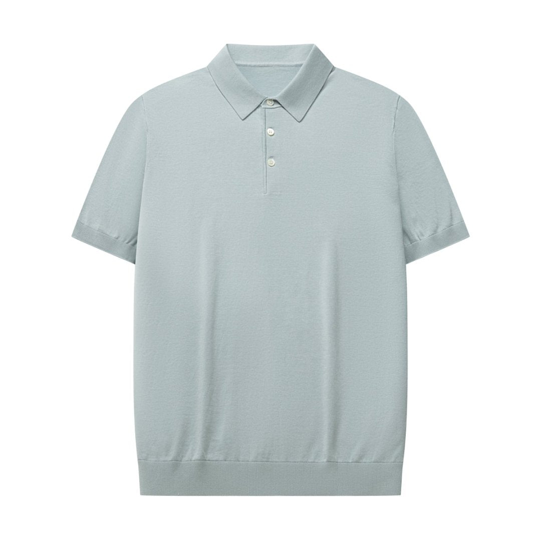 Silk Cotton 16G Yarn Kitting Shirt
