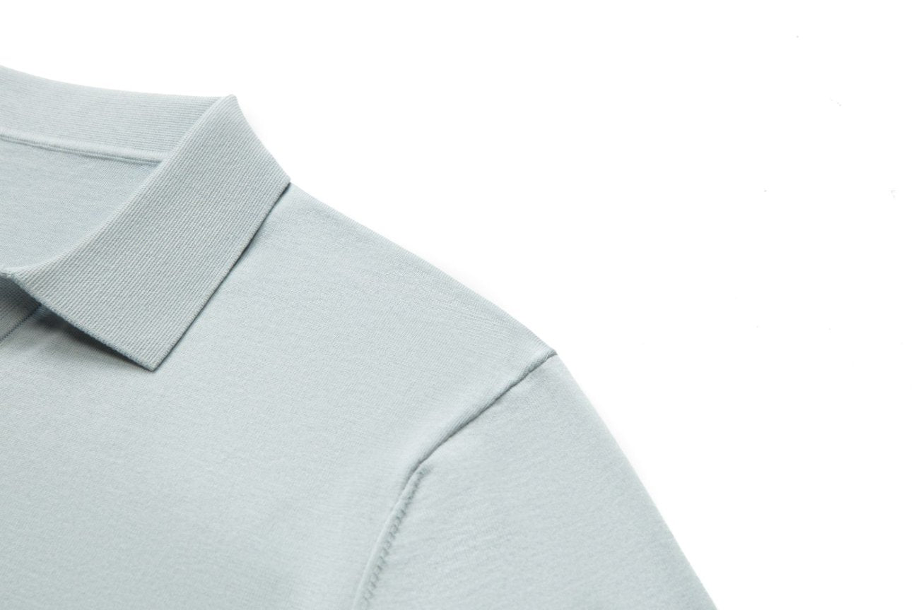 Silk Cotton 16G Yarn Kitting Shirt