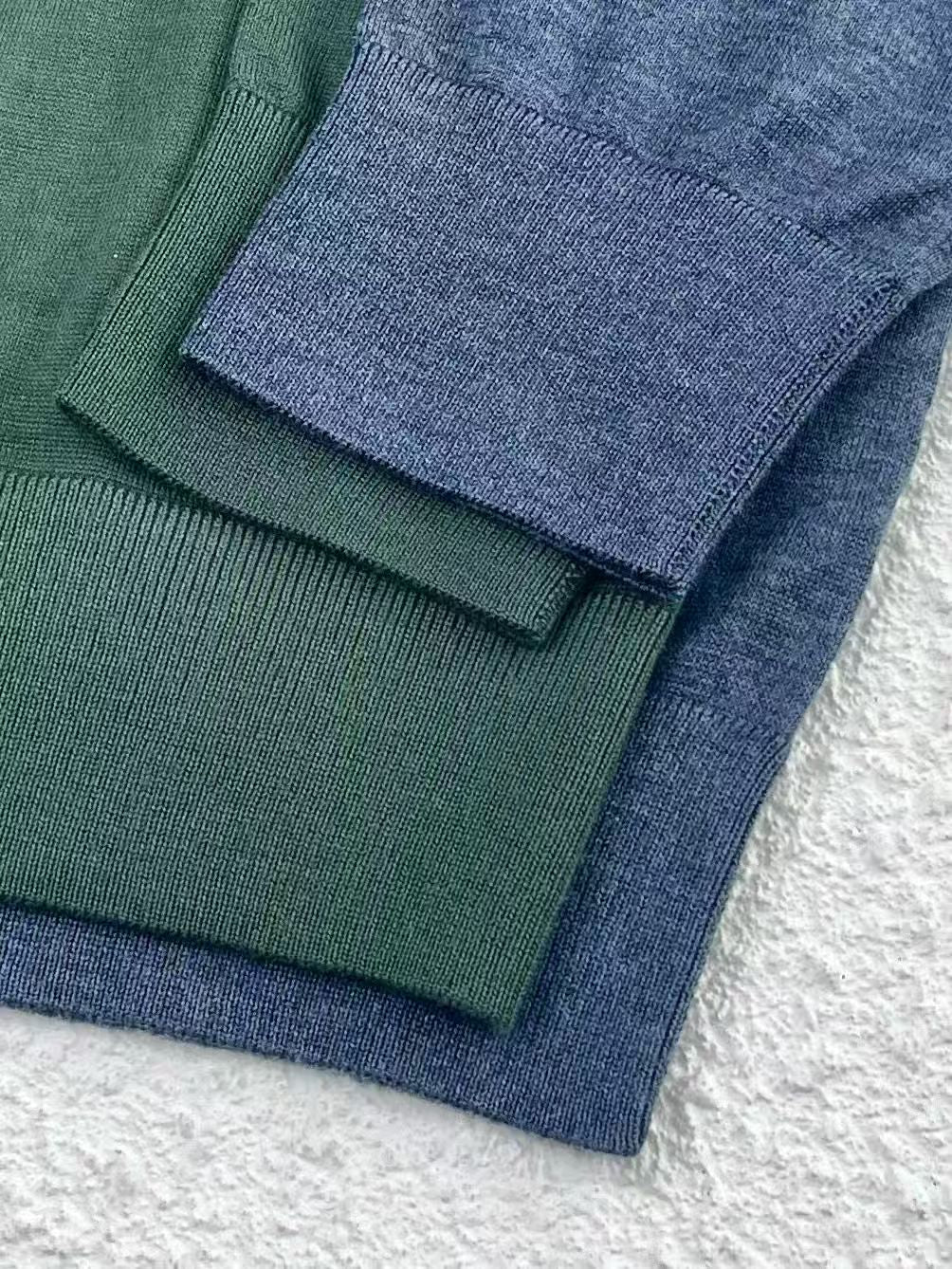 Crewneck 100% Cariaggi Cashmere Sweater – 18G