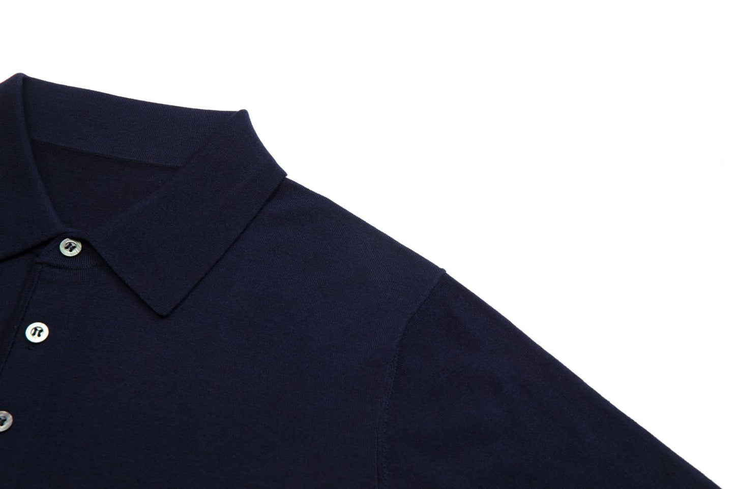 Wool Silk 16G Yarn Kitting Shirt